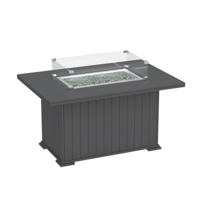Modern Outdoor Rectangle Fire Table