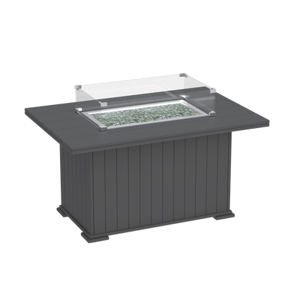 Modern Outdoor Rectangle Fire Table