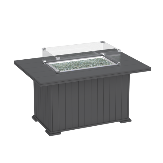 Modern Outdoor Rectangle Fire Table
