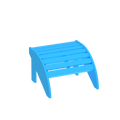 Modern Outdoor Round Muskoka Footstool