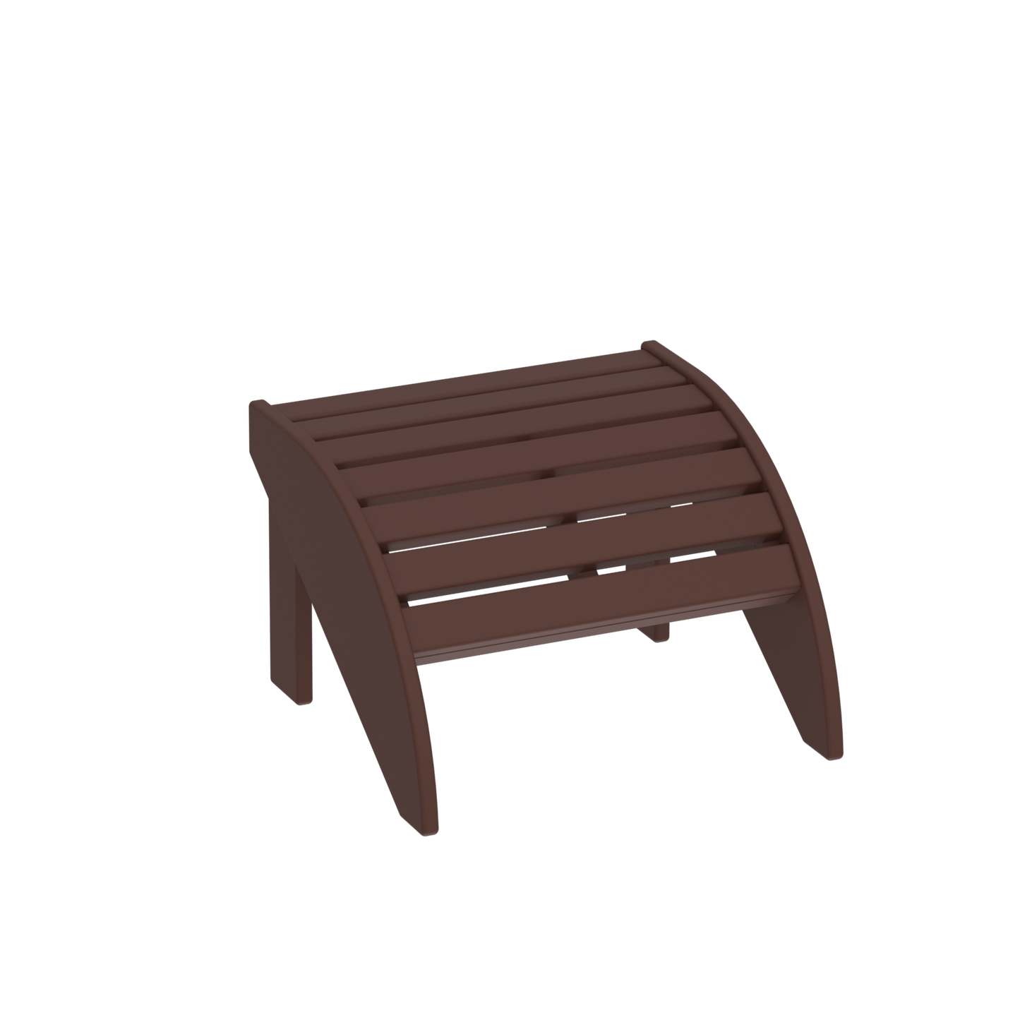 Modern Outdoor Round Muskoka Footstool