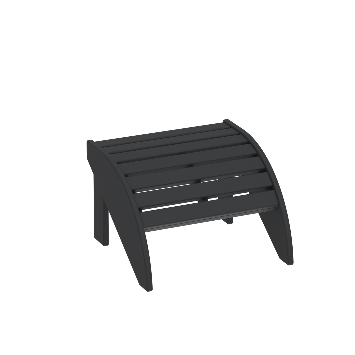 Modern Outdoor Round Muskoka Footstool