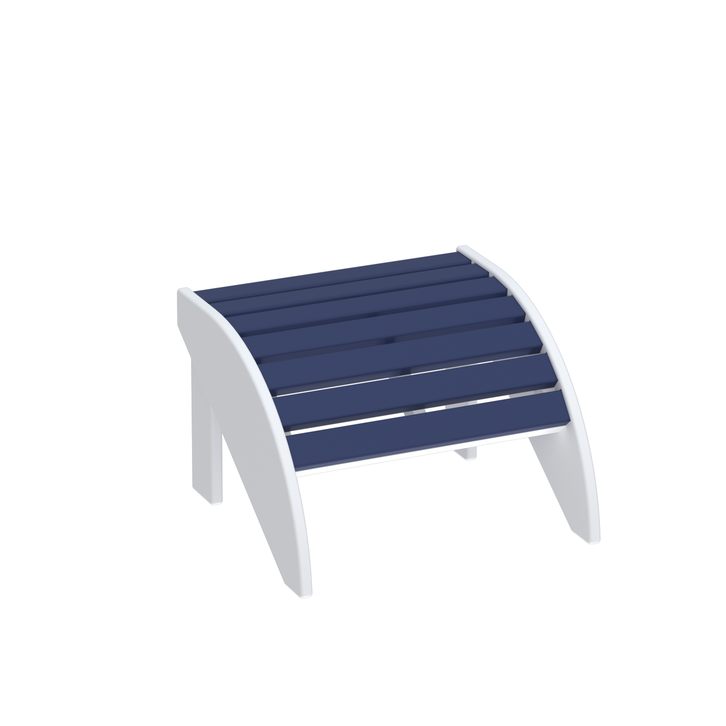 Modern Outdoor Round Muskoka Footstool