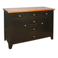 Rustic  52" Sideboard W/ Drawers In Middle