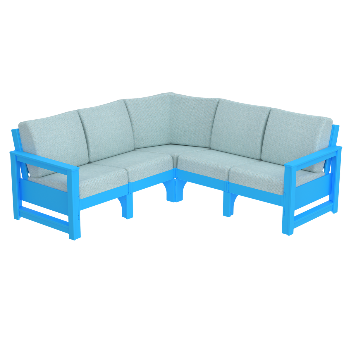 Modern Outdoor 5 Seater Sectional