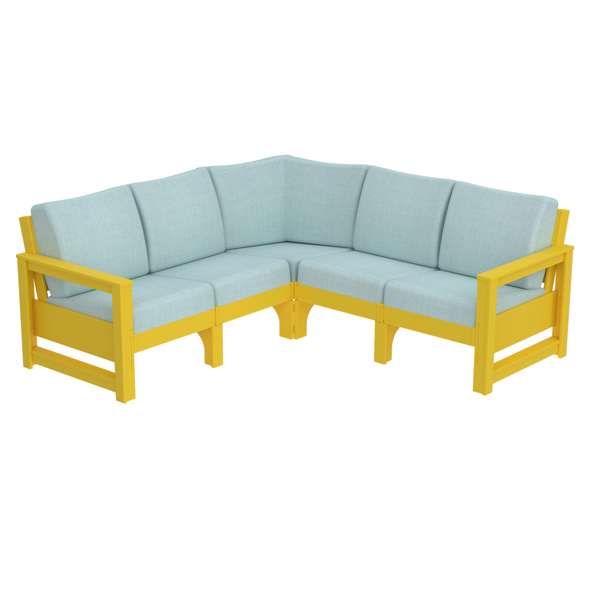 Modern Outdoor 5 Seater Sectional