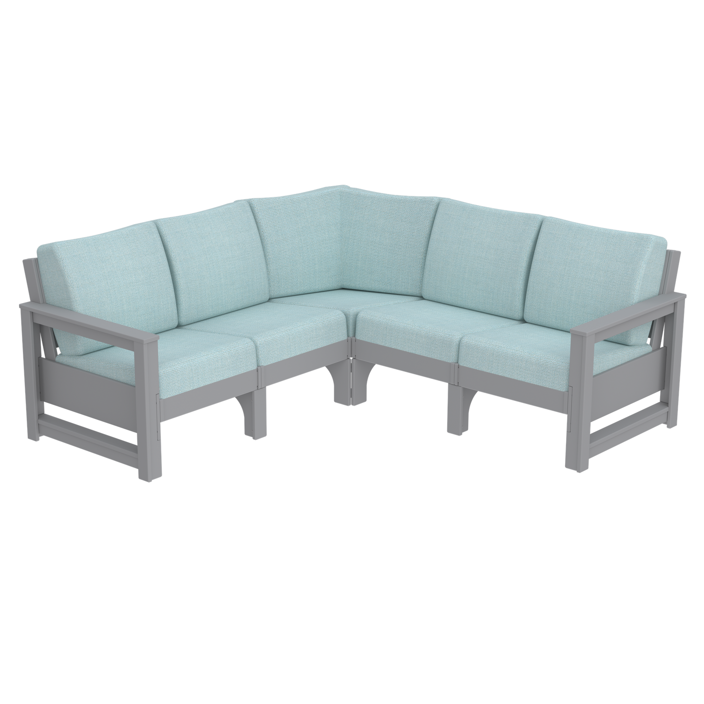 Modern Outdoor 5 Seater Sectional