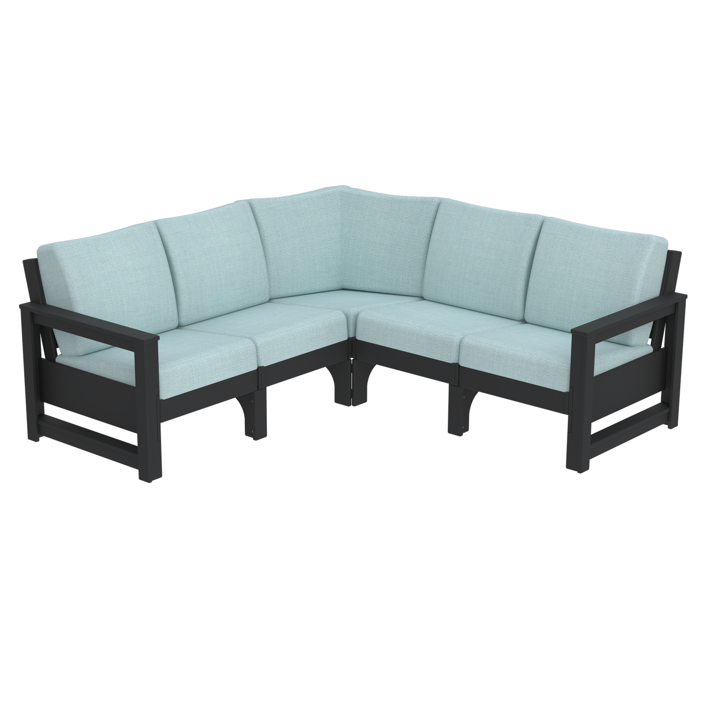 Modern Outdoor 5 Seater Sectional