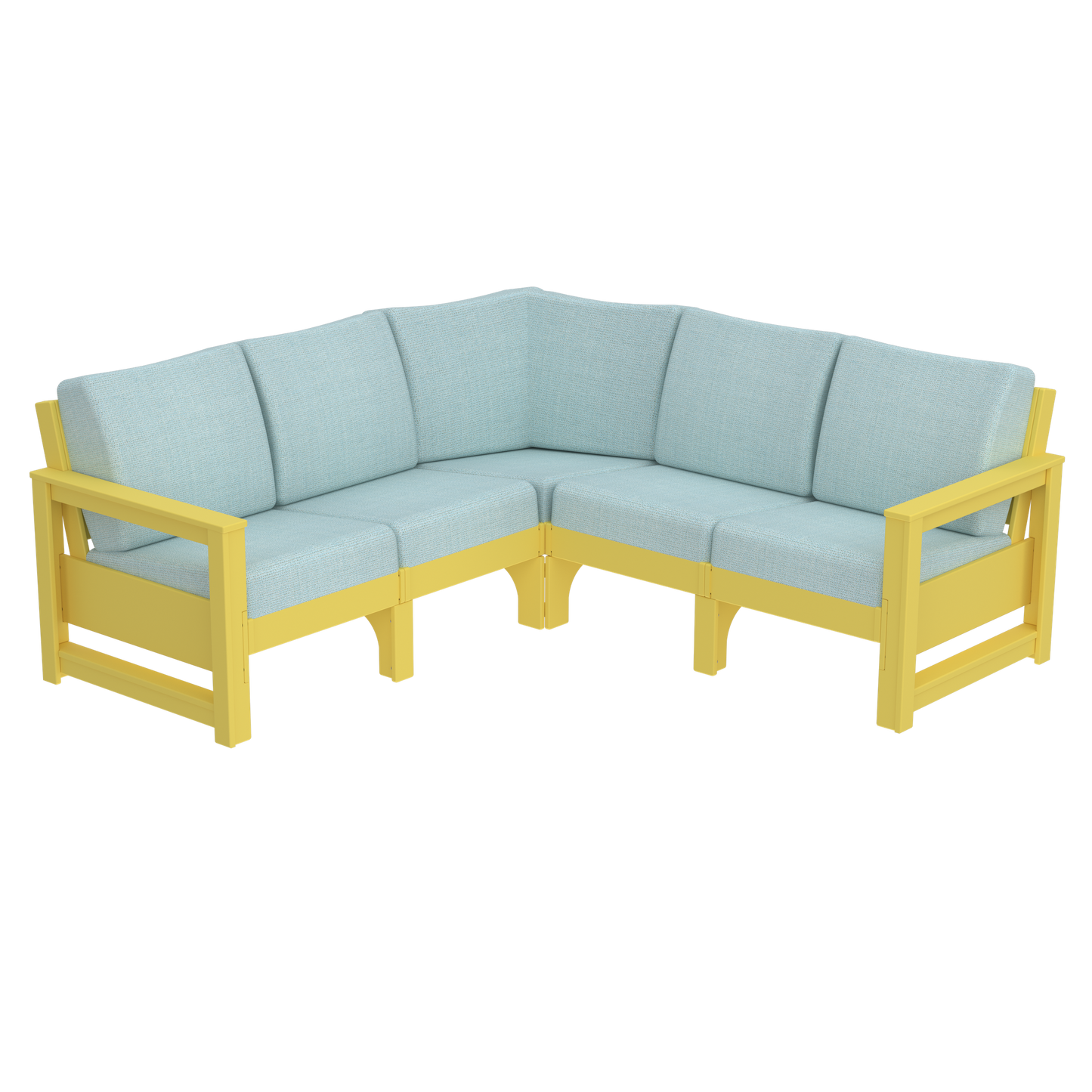 Modern Outdoor 5 Seater Sectional