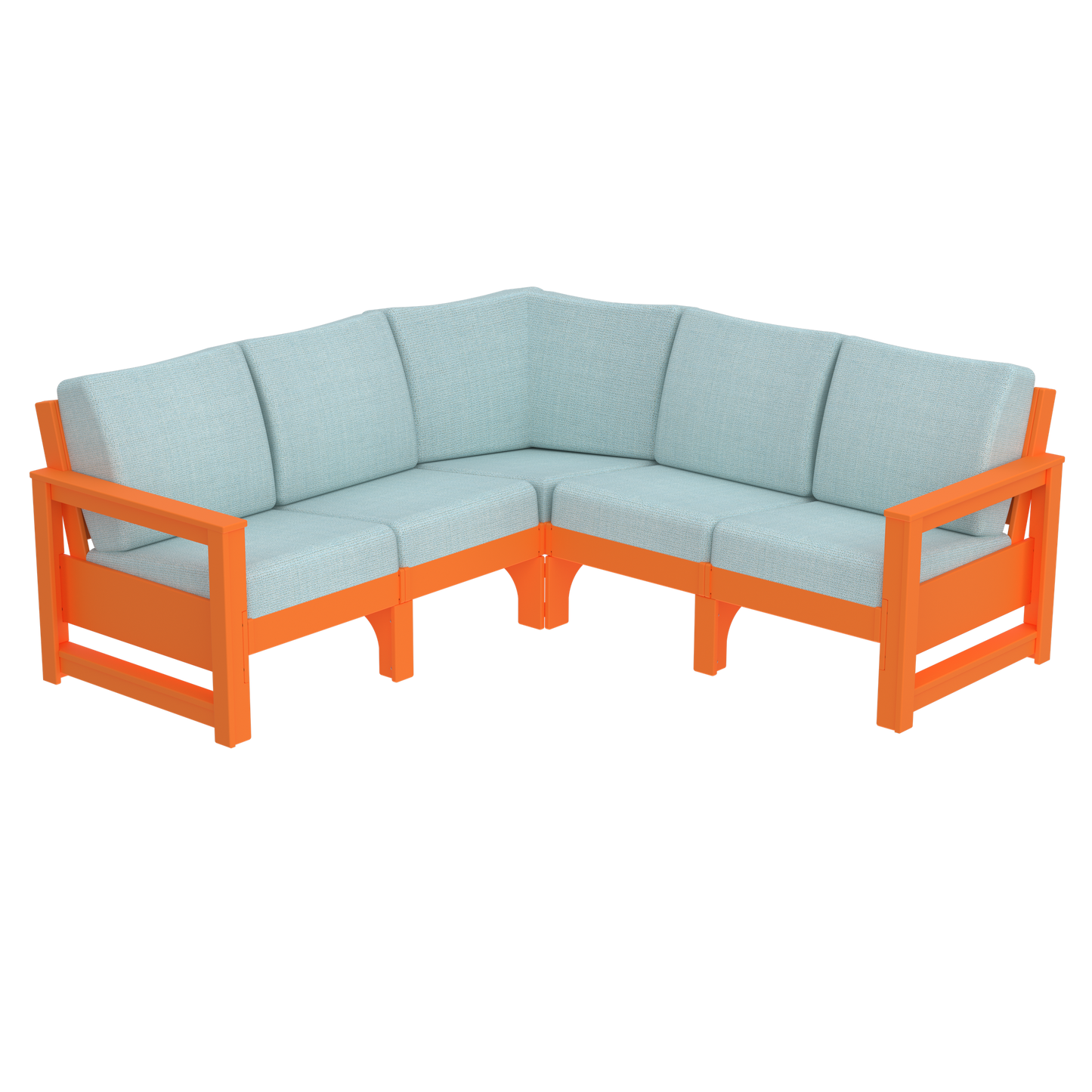 Modern Outdoor 5 Seater Sectional
