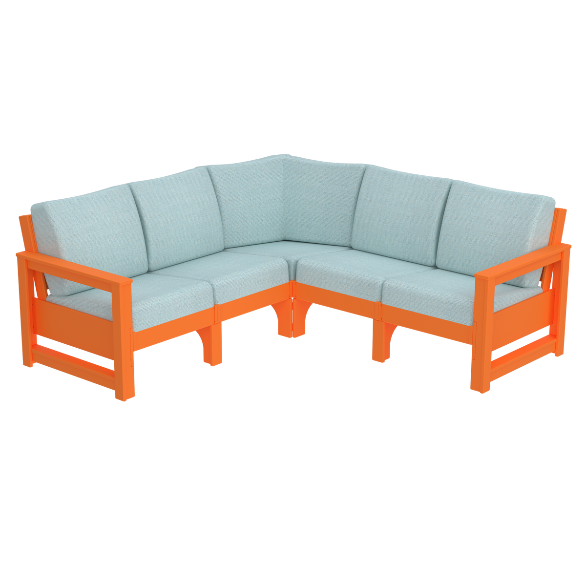 Modern Outdoor 5 Seater Sectional