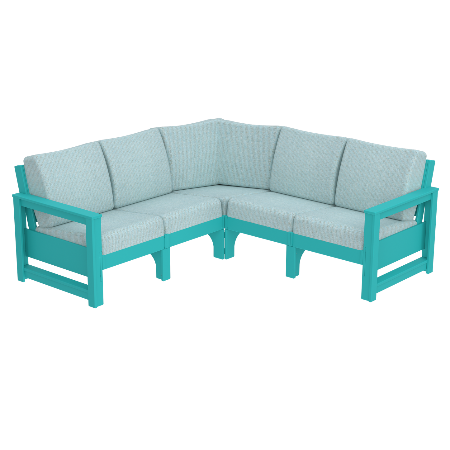Modern Outdoor 5 Seater Sectional