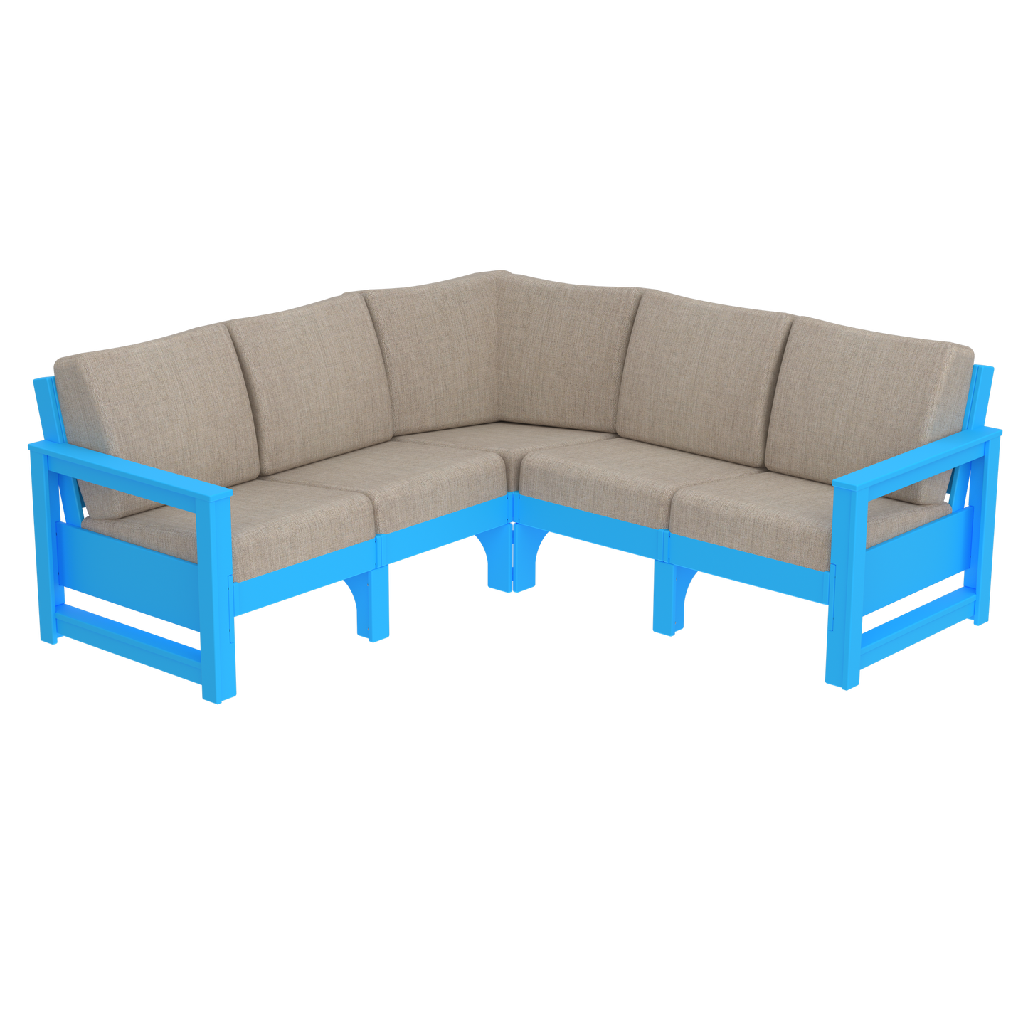 Modern Outdoor 5 Seater Sectional