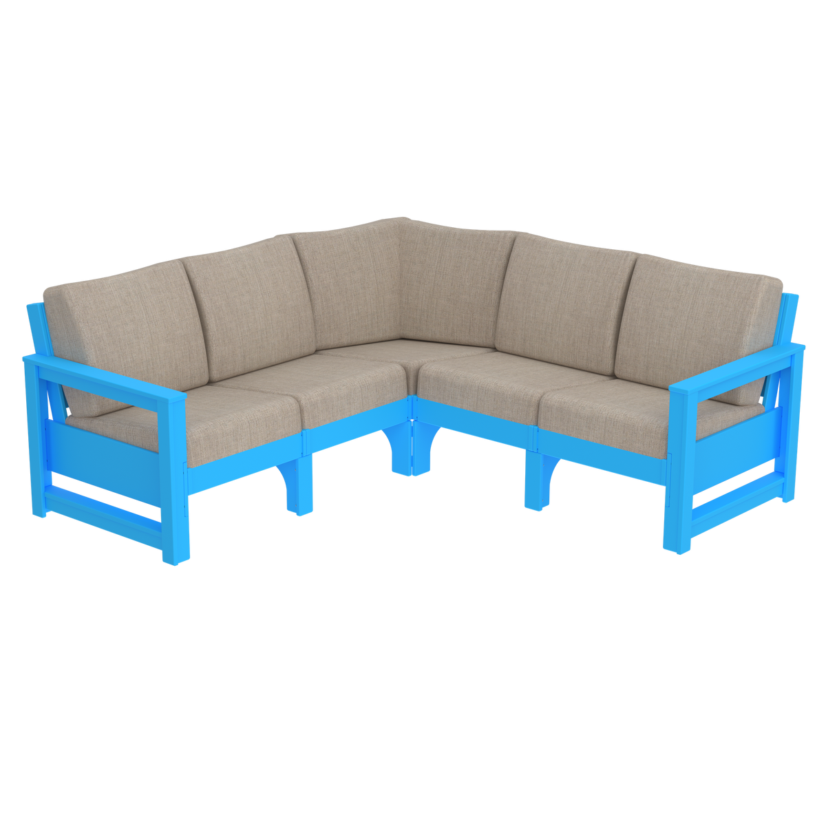 Modern Outdoor 5 Seater Sectional