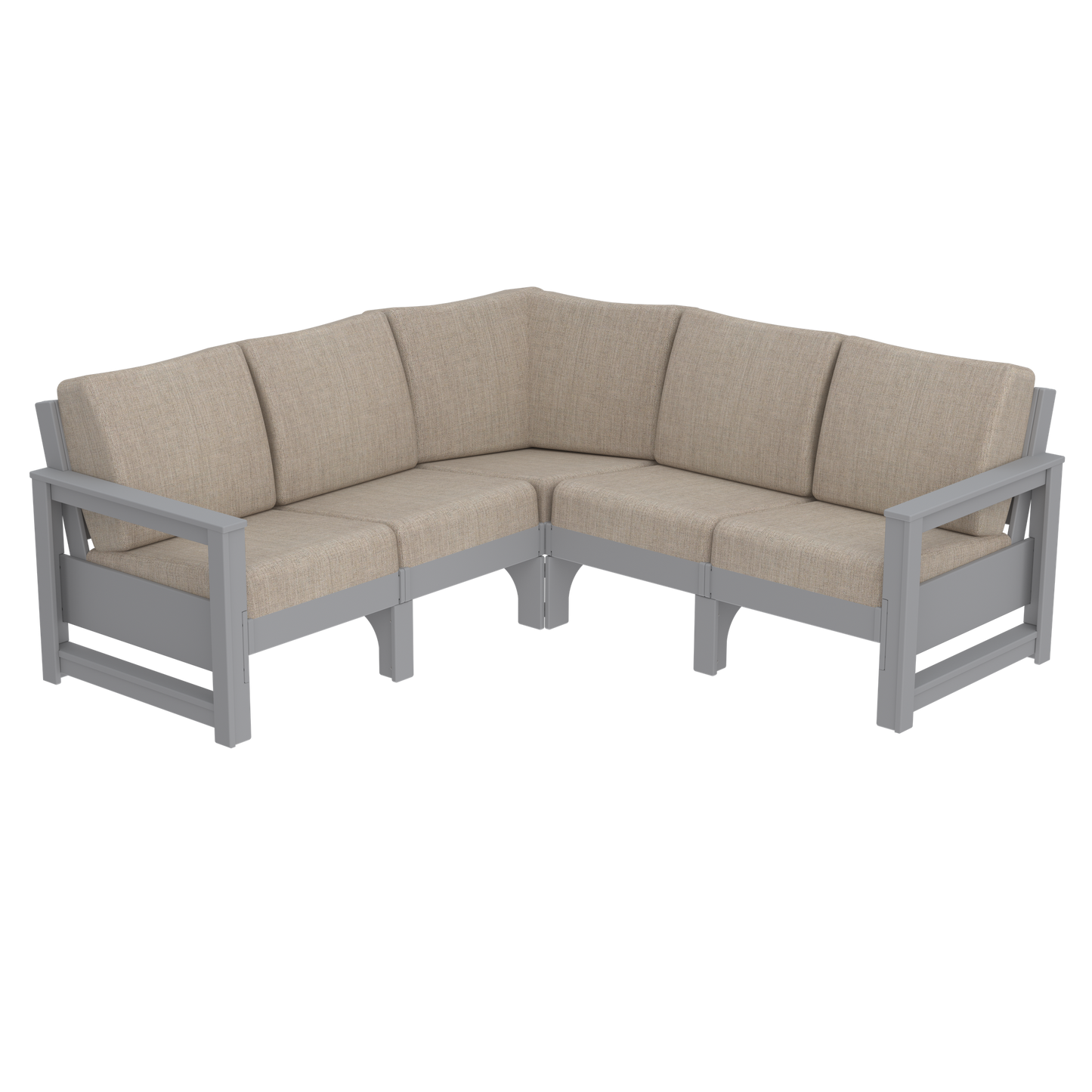 Modern Outdoor 5 Seater Sectional