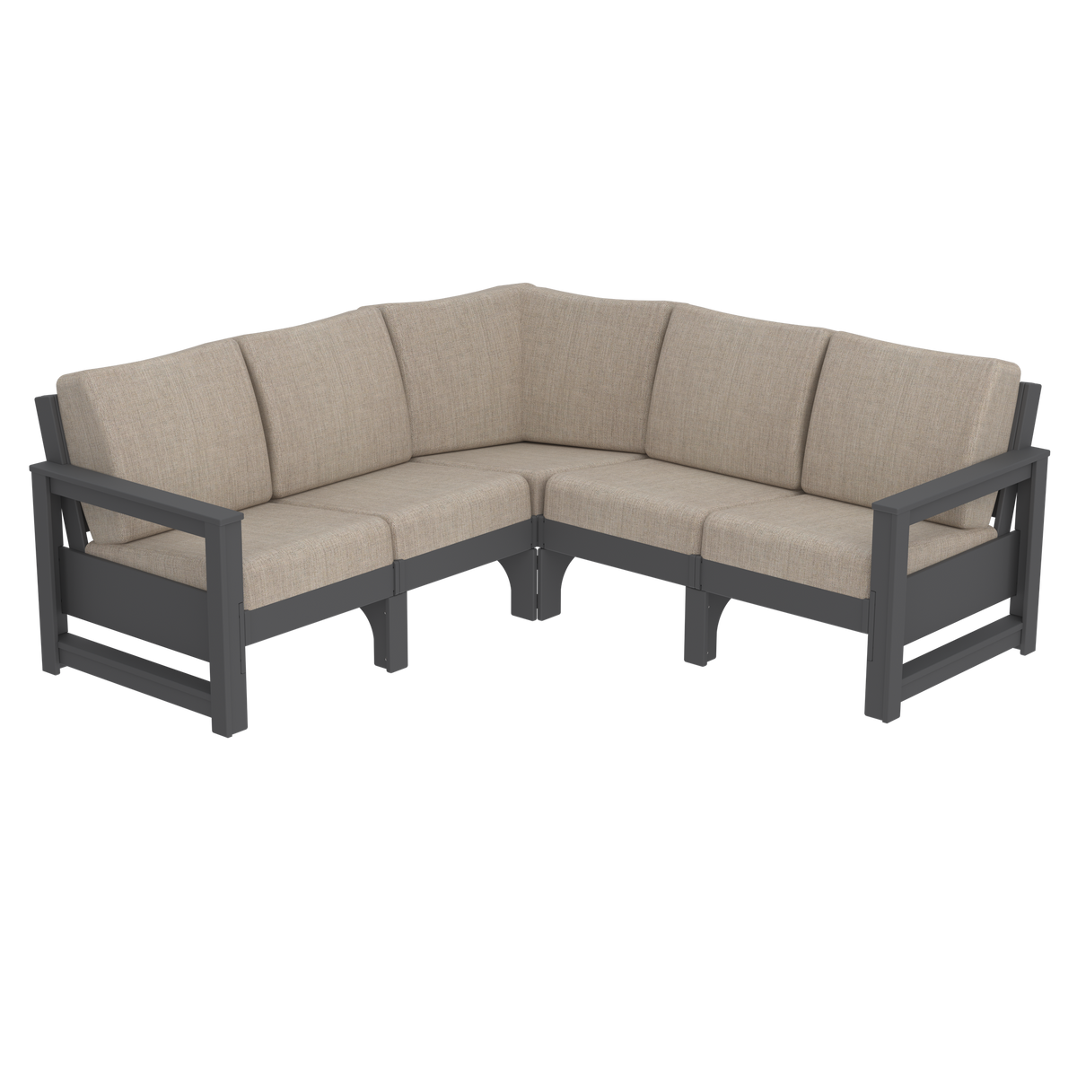 Modern Outdoor 5 Seater Sectional
