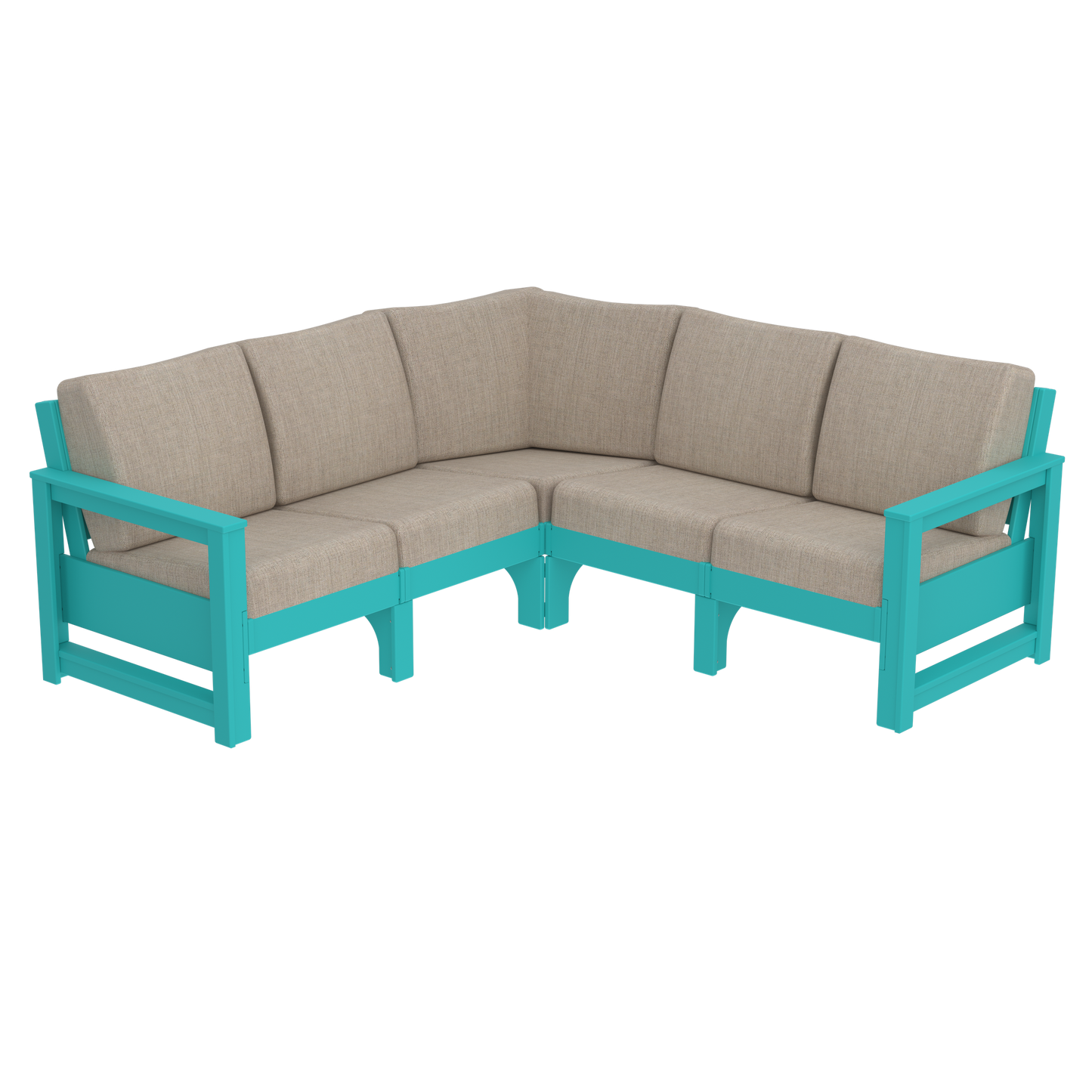 Modern Outdoor 5 Seater Sectional