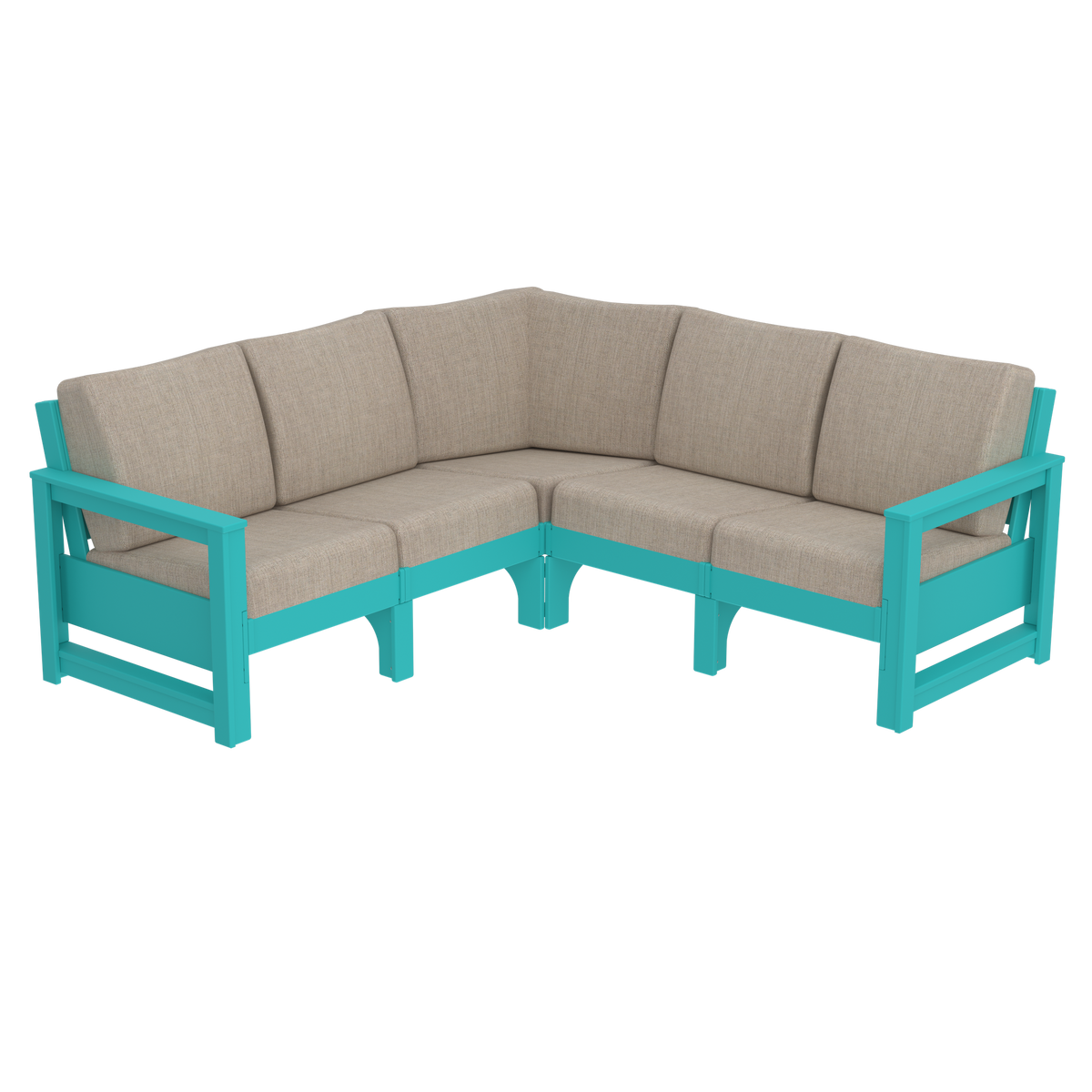 Modern Outdoor 5 Seater Sectional