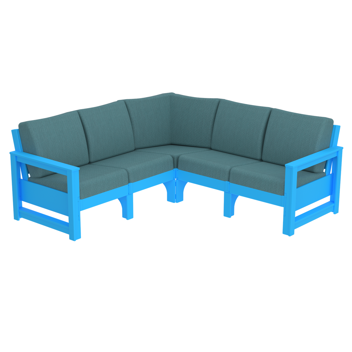 Modern Outdoor 5 Seater Sectional