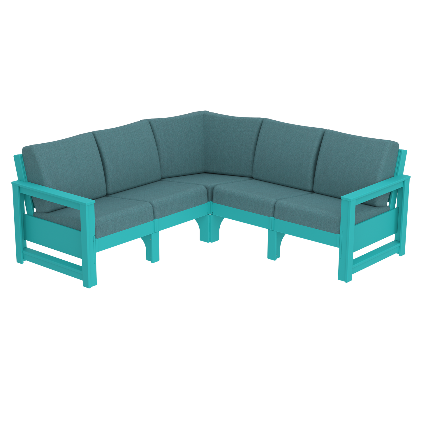 Modern Outdoor 5 Seater Sectional