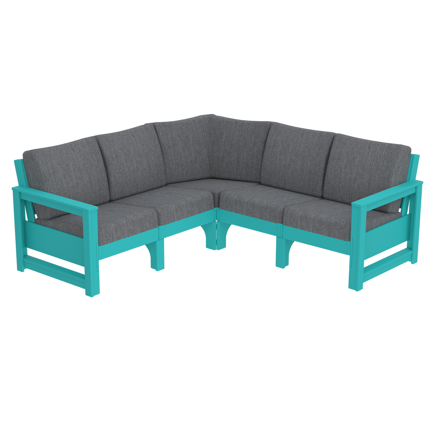 Modern Outdoor 5 Seater Sectional