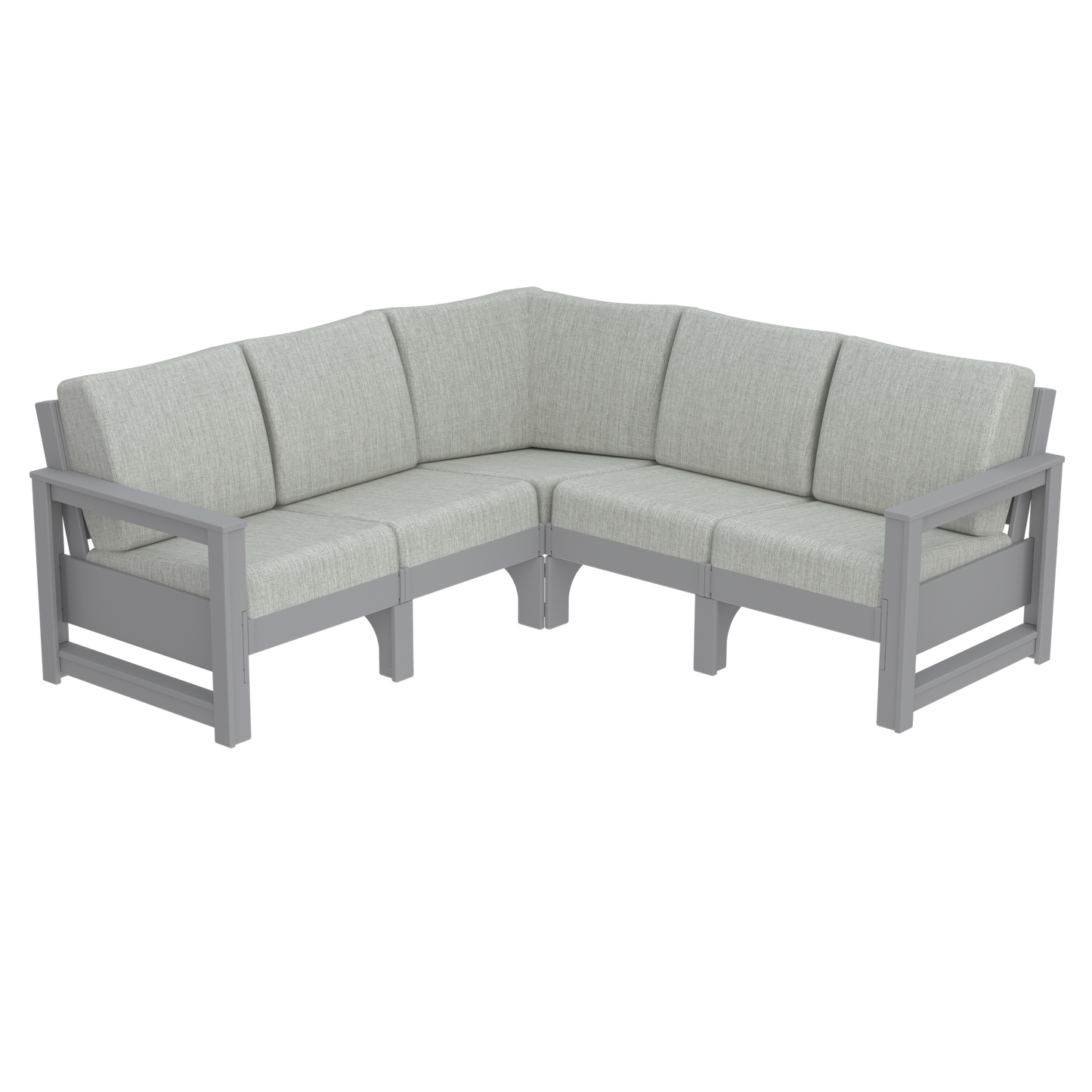 Modern Outdoor 5 Seater Sectional