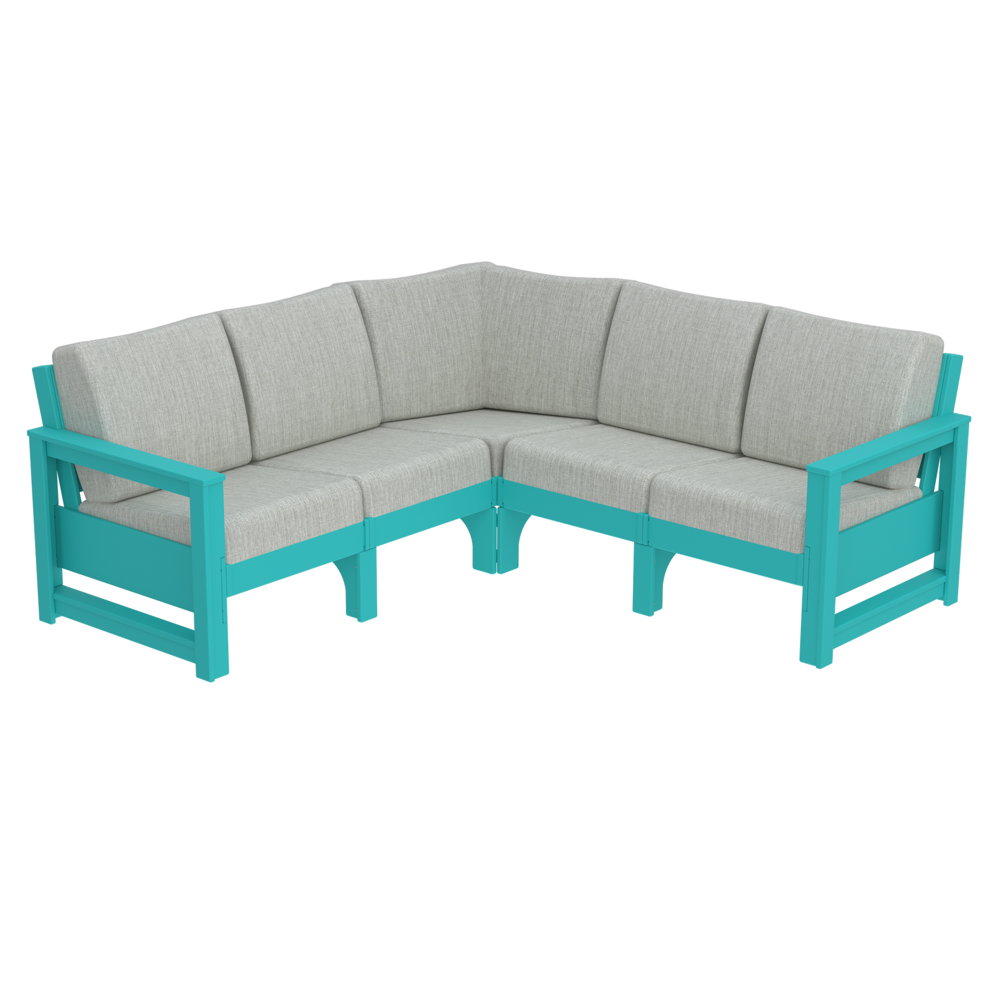 Modern Outdoor 5 Seater Sectional