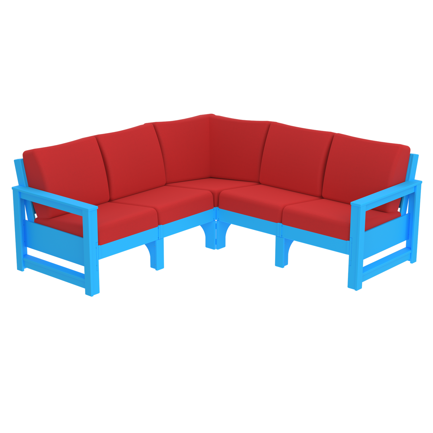 Modern Outdoor 5 Seater Sectional