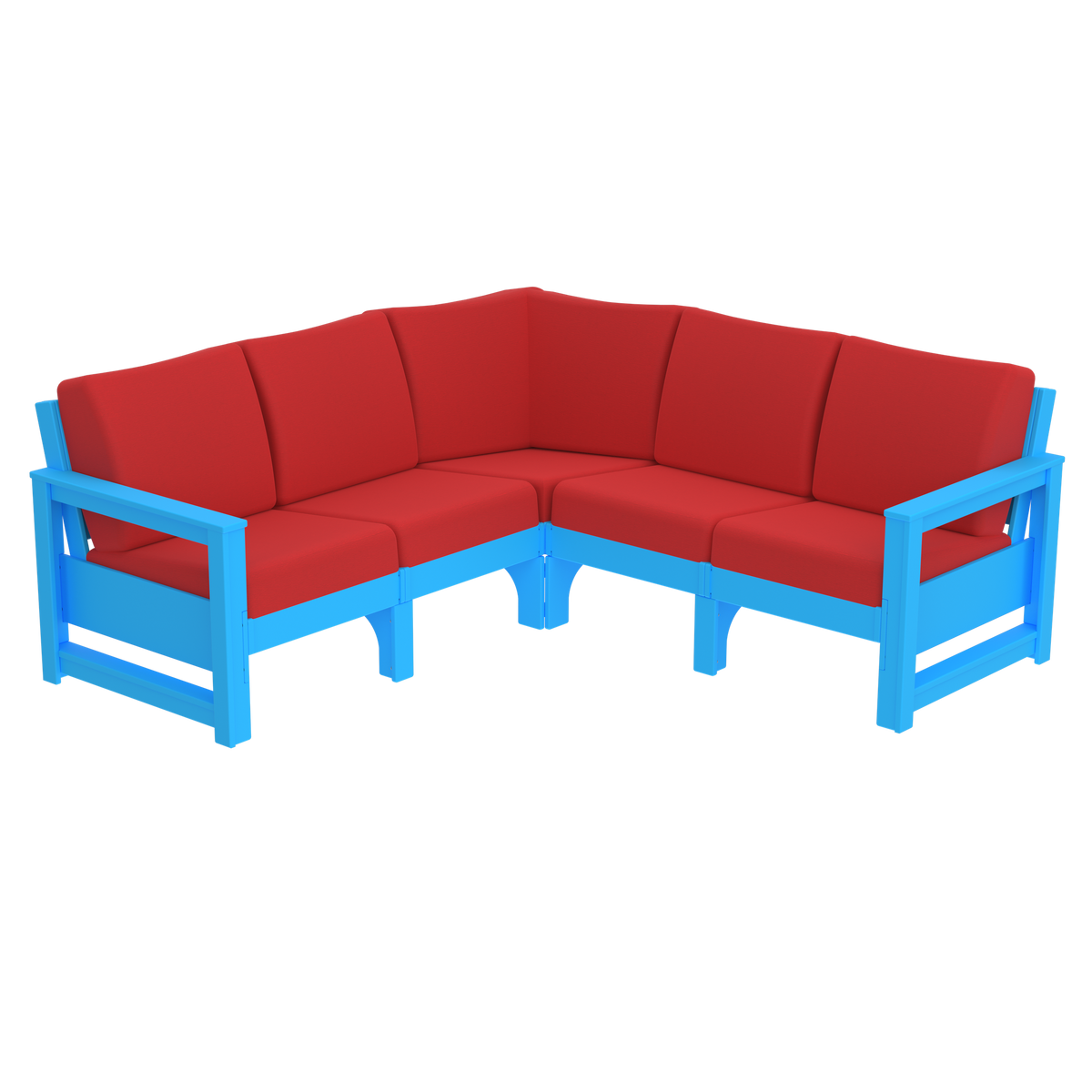 Modern Outdoor 5 Seater Sectional