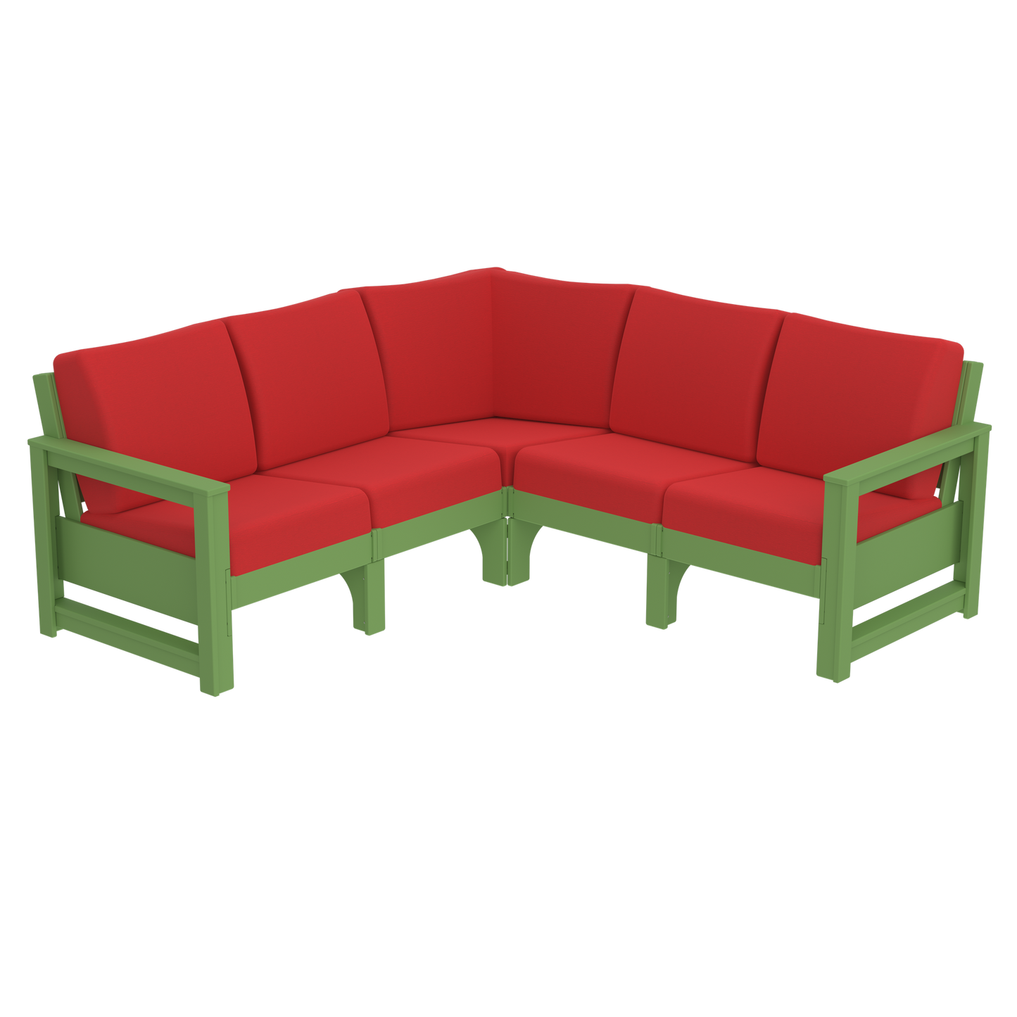 Modern Outdoor 5 Seater Sectional