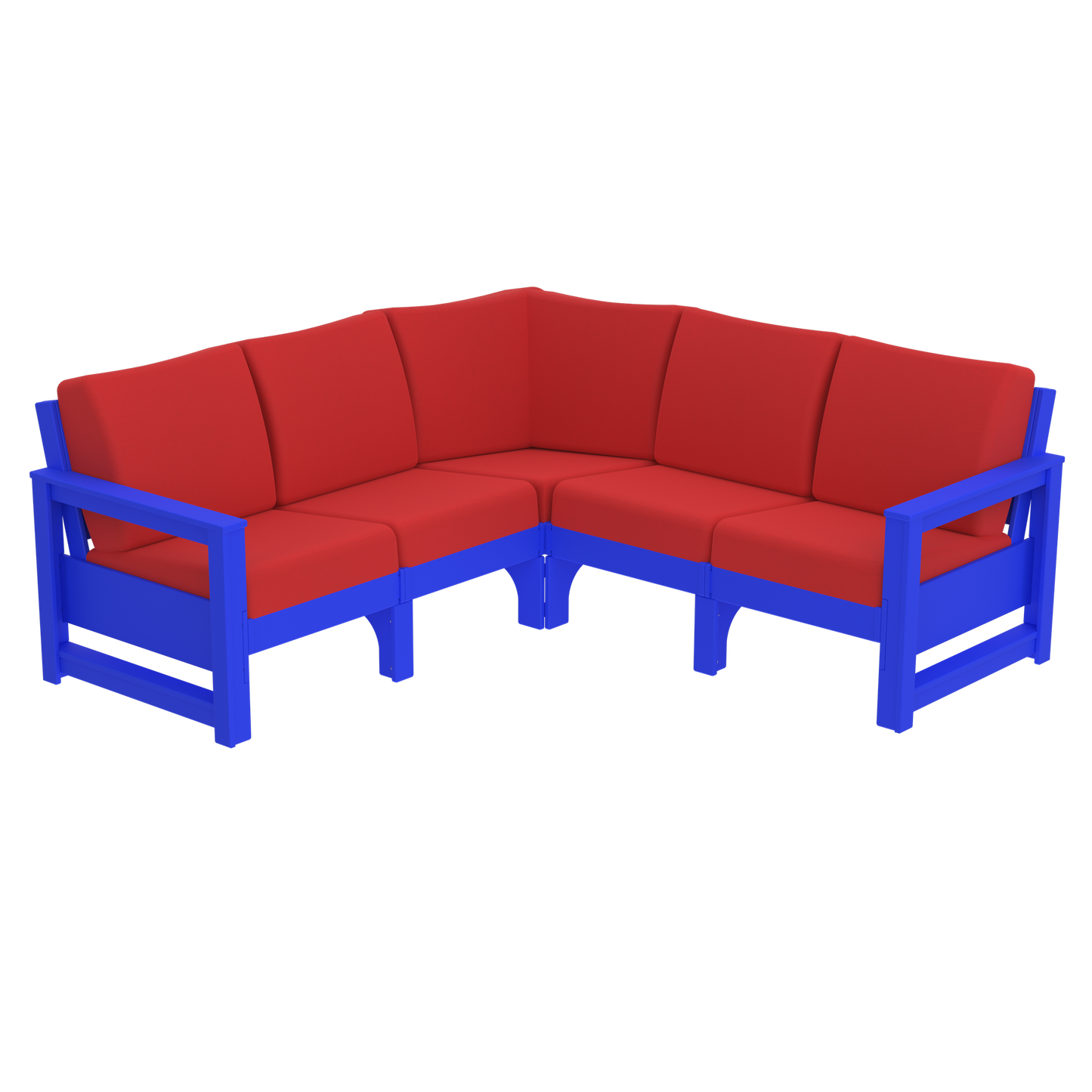 Modern Outdoor 5 Seater Sectional
