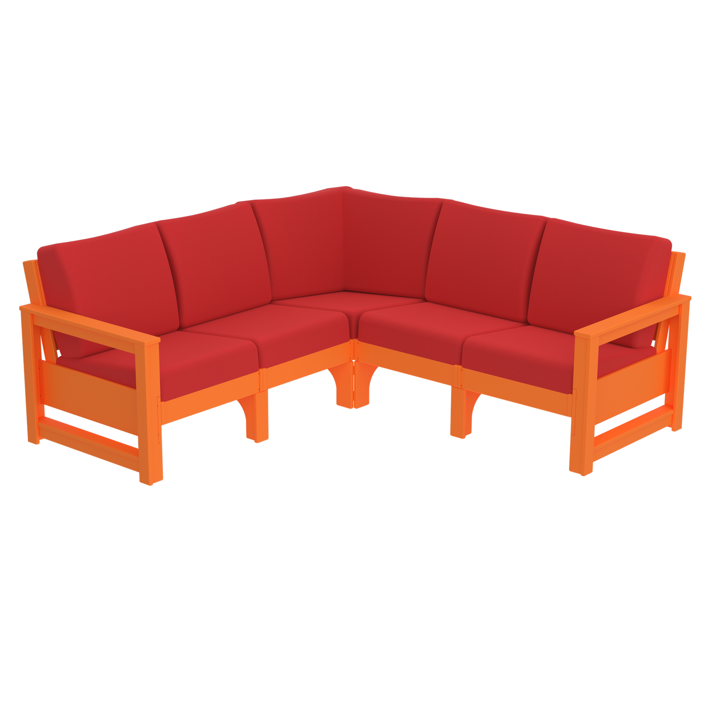 Modern Outdoor 5 Seater Sectional