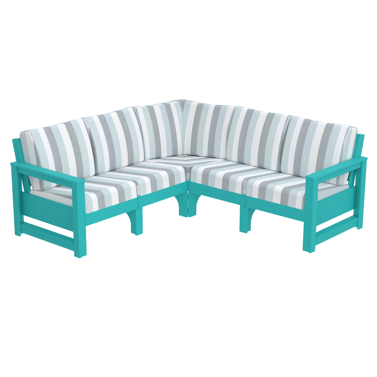 Modern Outdoor 5 Seater Sectional