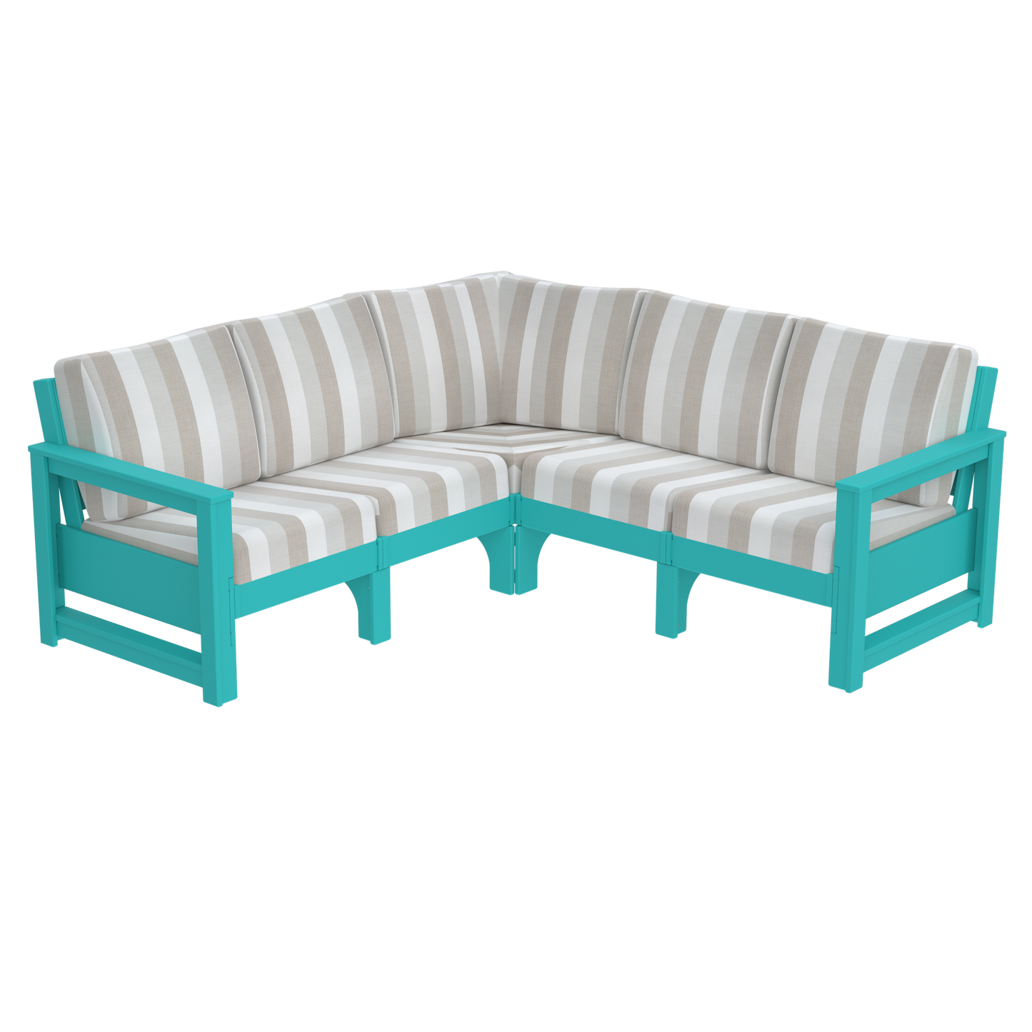 Modern Outdoor 5 Seater Sectional
