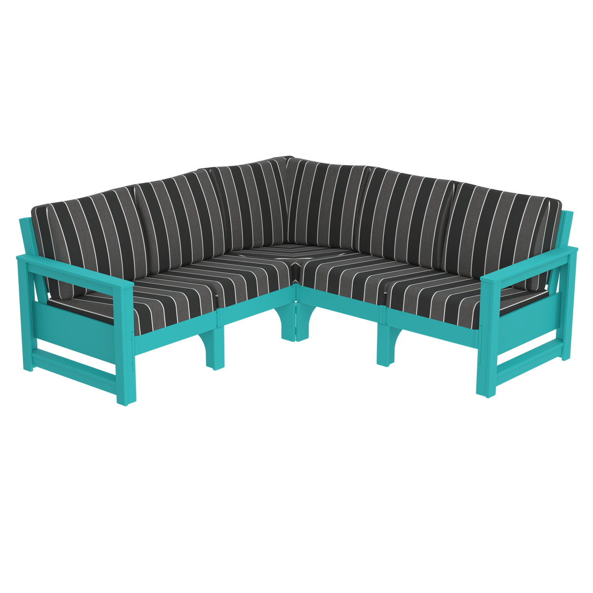 Modern Outdoor 5 Seater Sectional