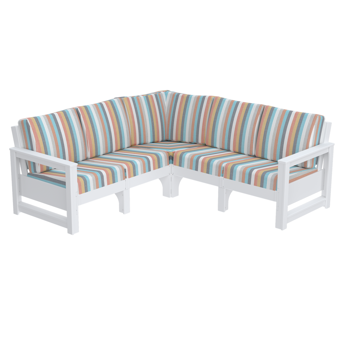 Modern Outdoor 5 Seater Sectional