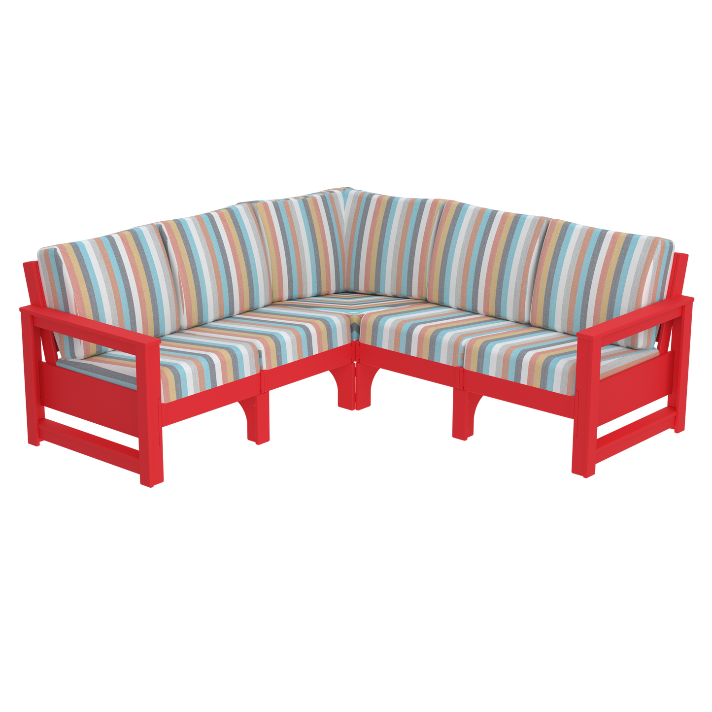 Modern Outdoor 5 Seater Sectional