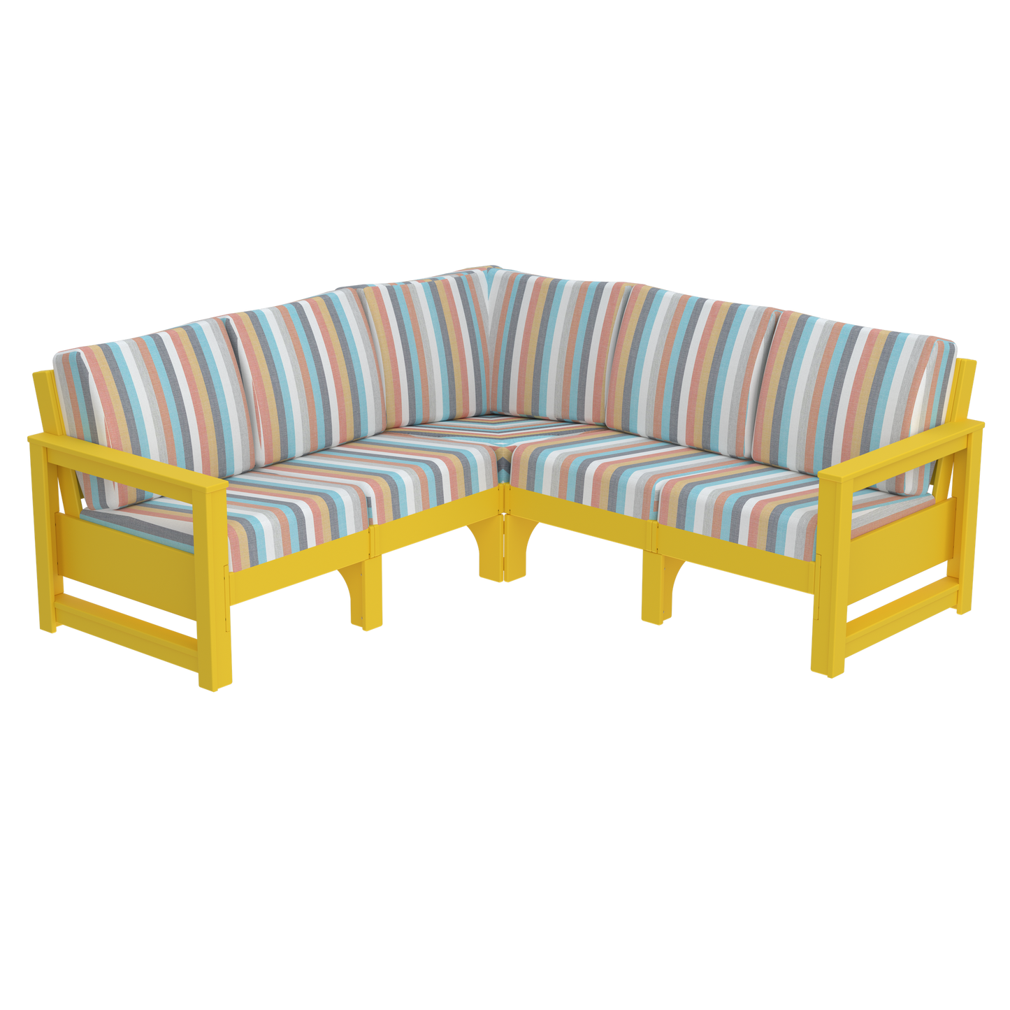 Modern Outdoor 5 Seater Sectional