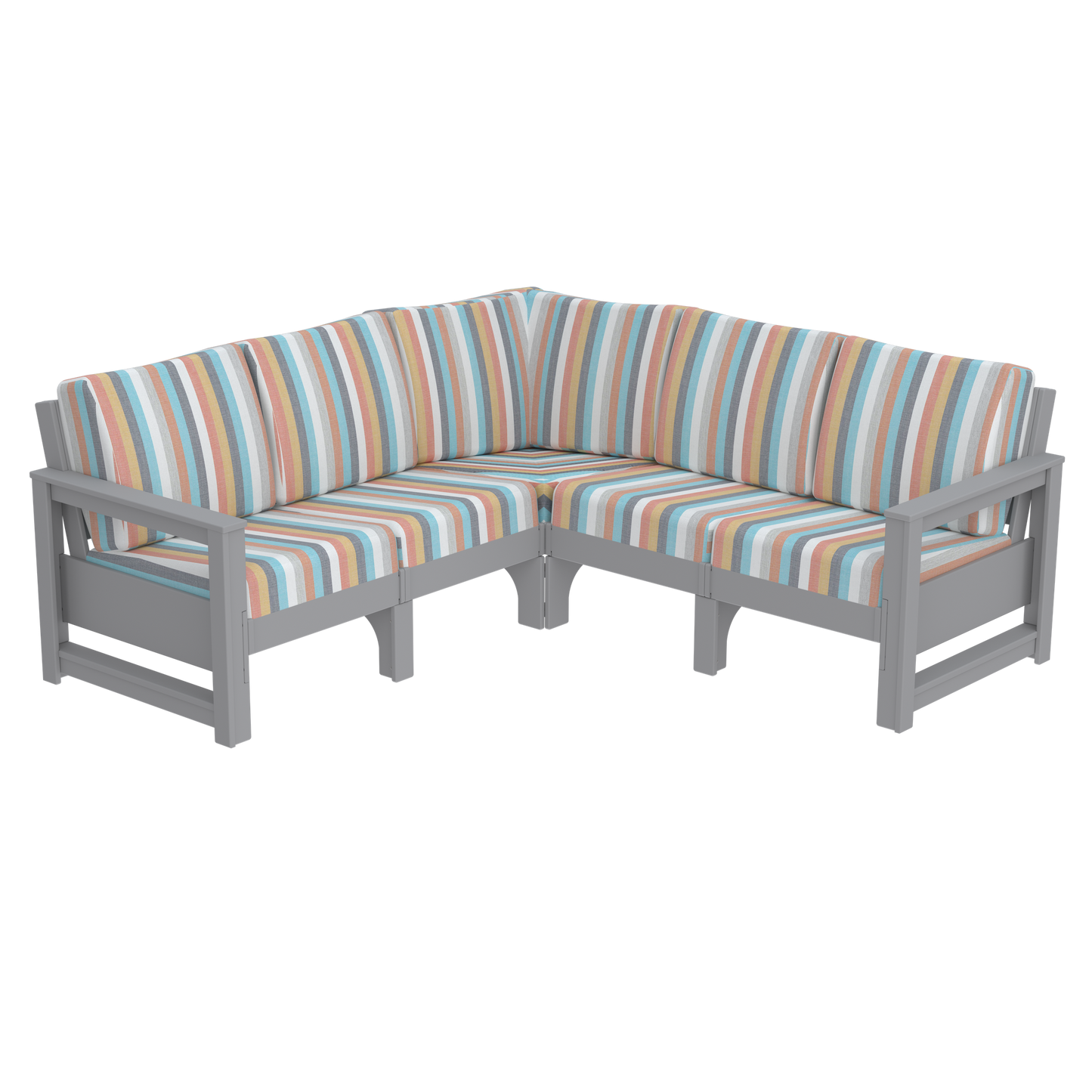 Modern Outdoor 5 Seater Sectional