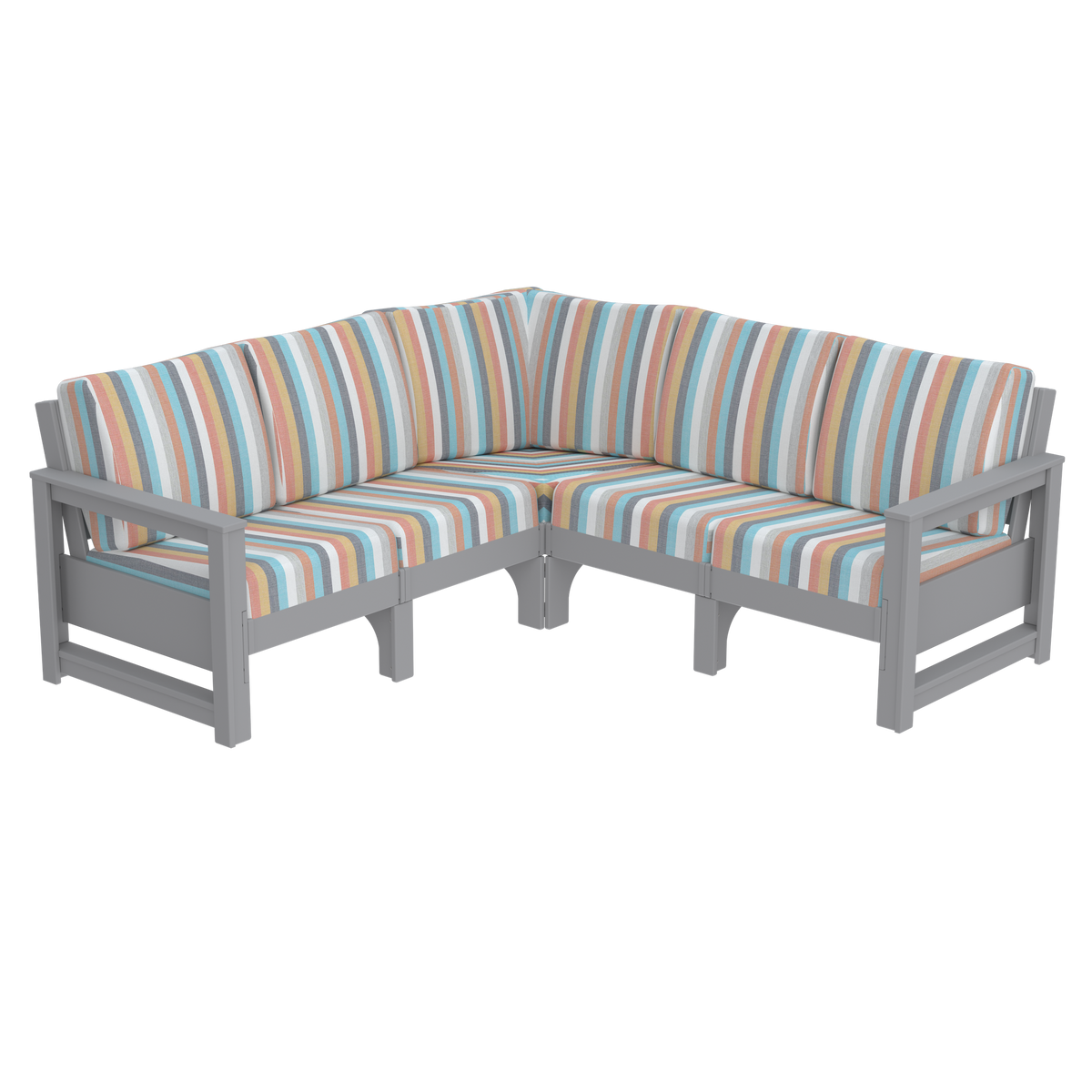 Modern Outdoor 5 Seater Sectional