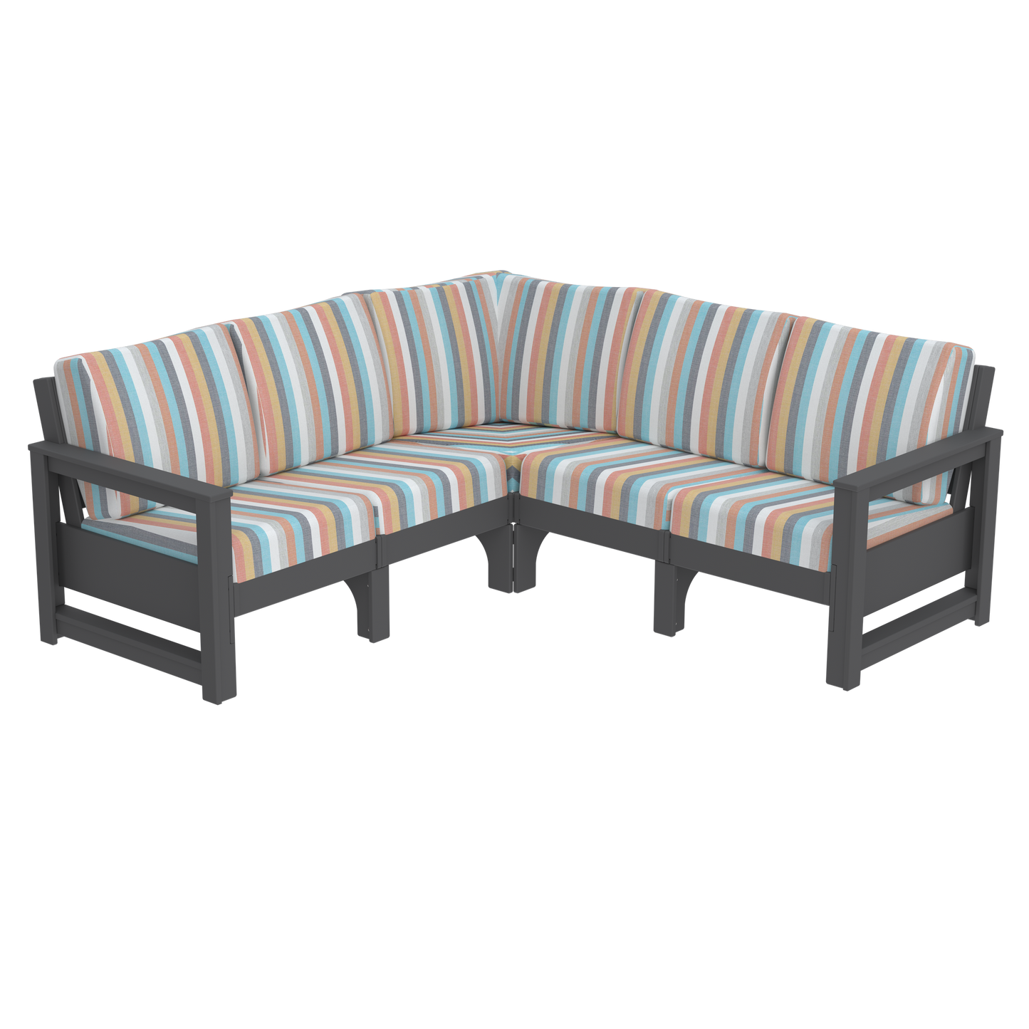 Modern Outdoor 5 Seater Sectional