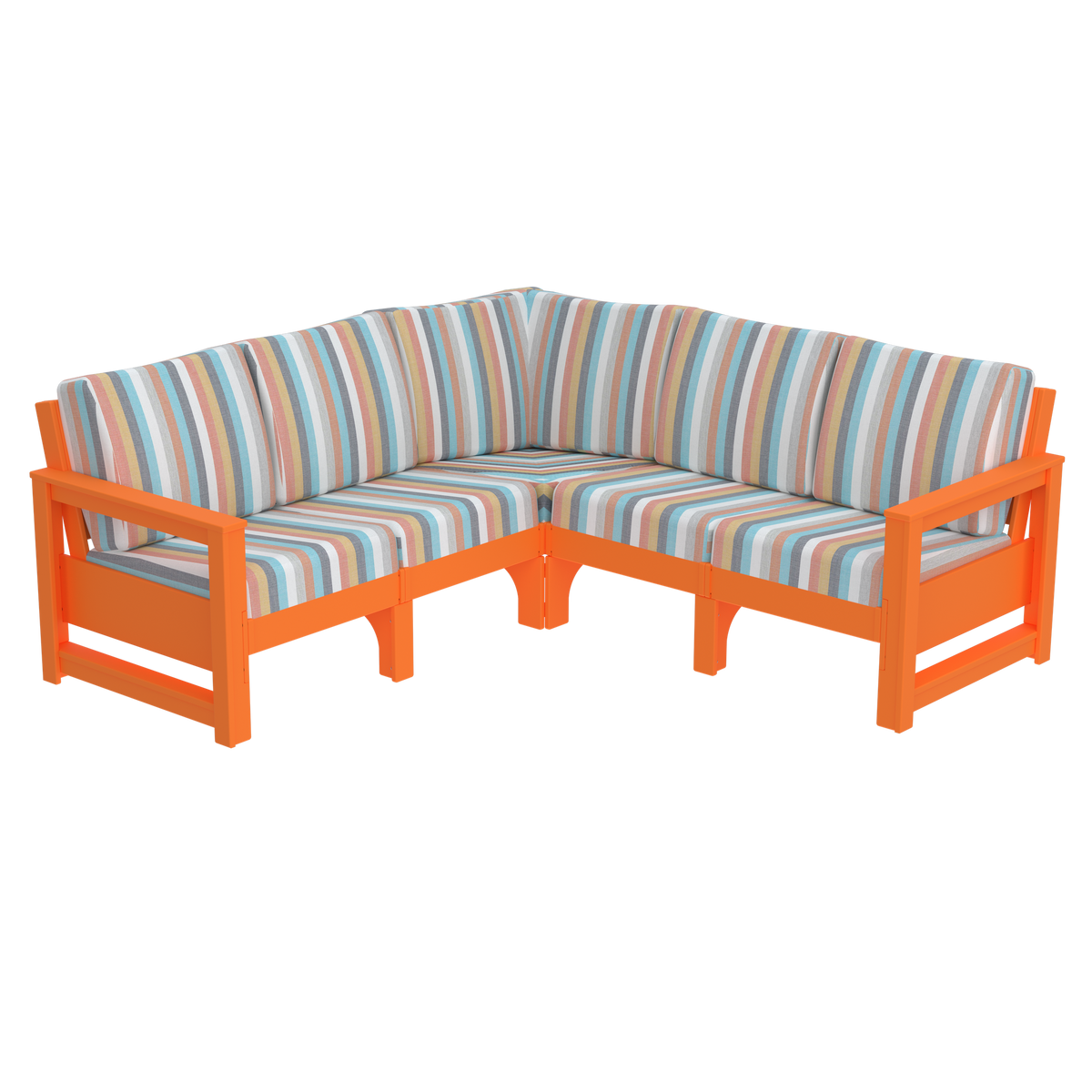 Modern Outdoor 5 Seater Sectional