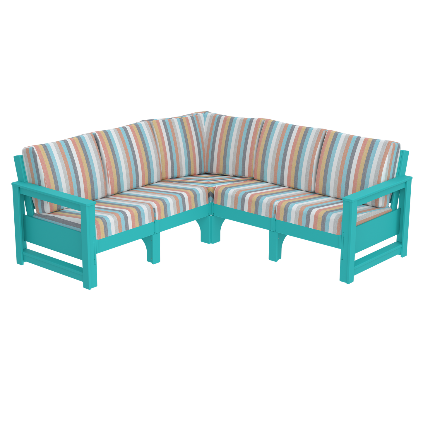 Modern Outdoor 5 Seater Sectional