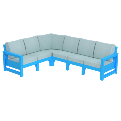 Modern Outdoor 6 Seater Sectional