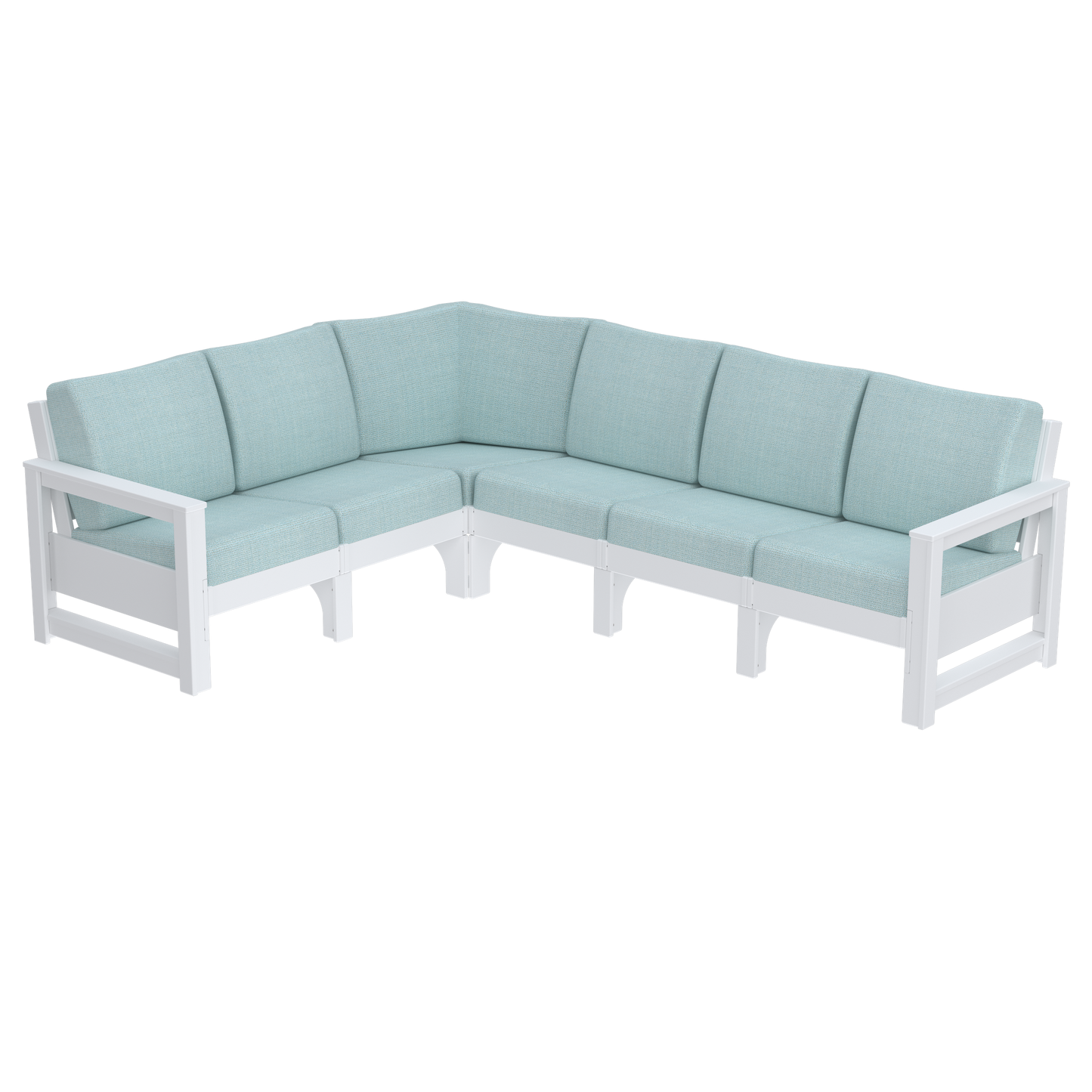 Modern Outdoor 6 Seater Sectional