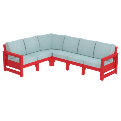 Modern Outdoor 6 Seater Sectional