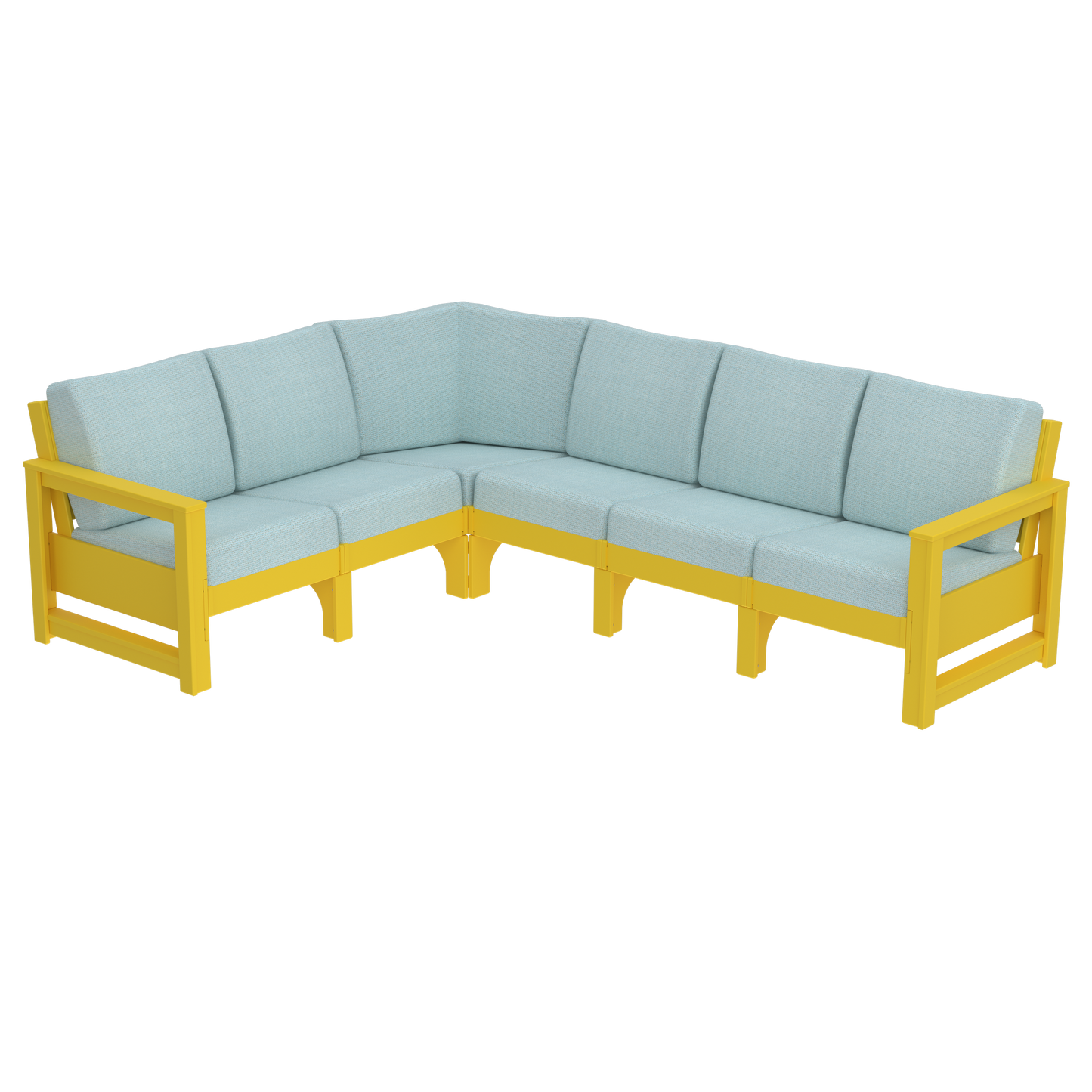 Modern Outdoor 6 Seater Sectional