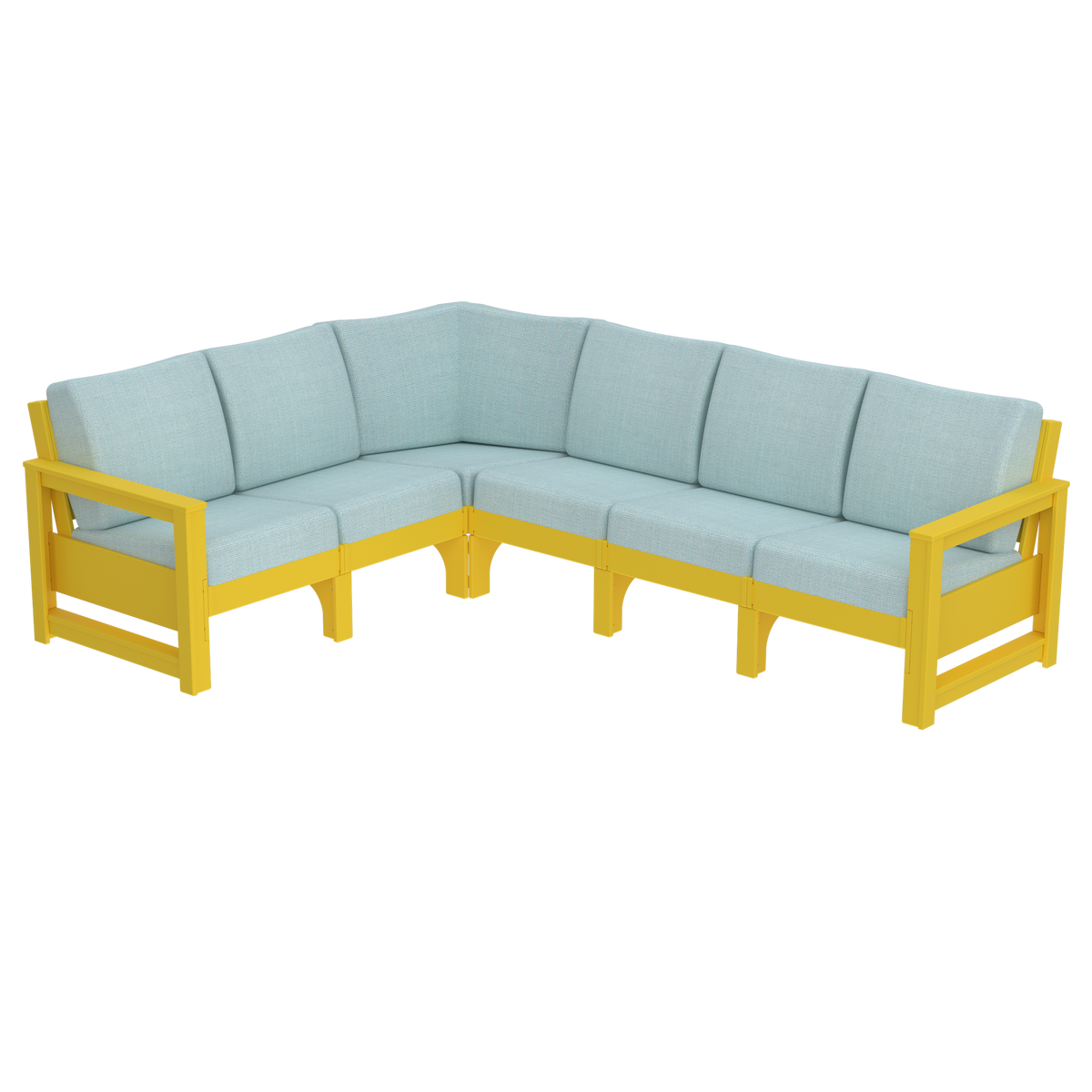 Modern Outdoor 6 Seater Sectional