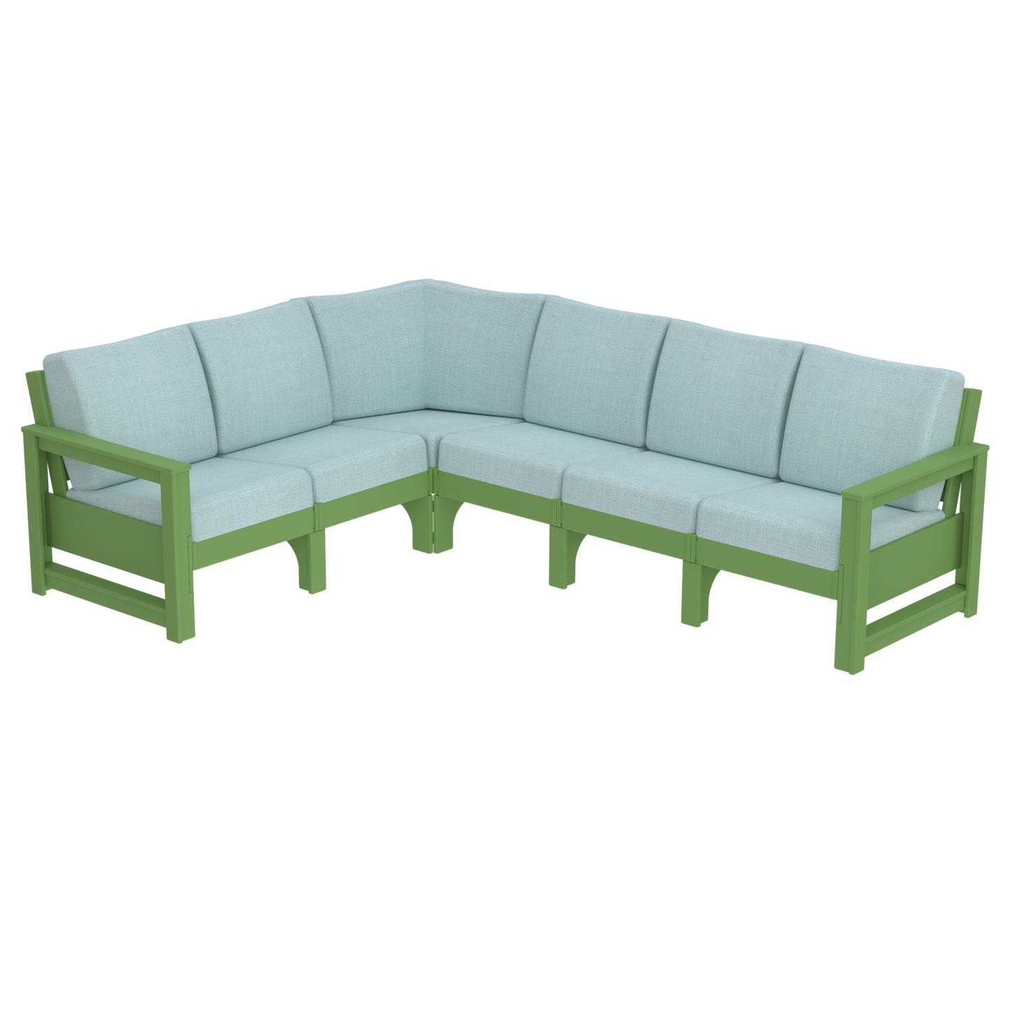 Modern Outdoor 6 Seater Sectional