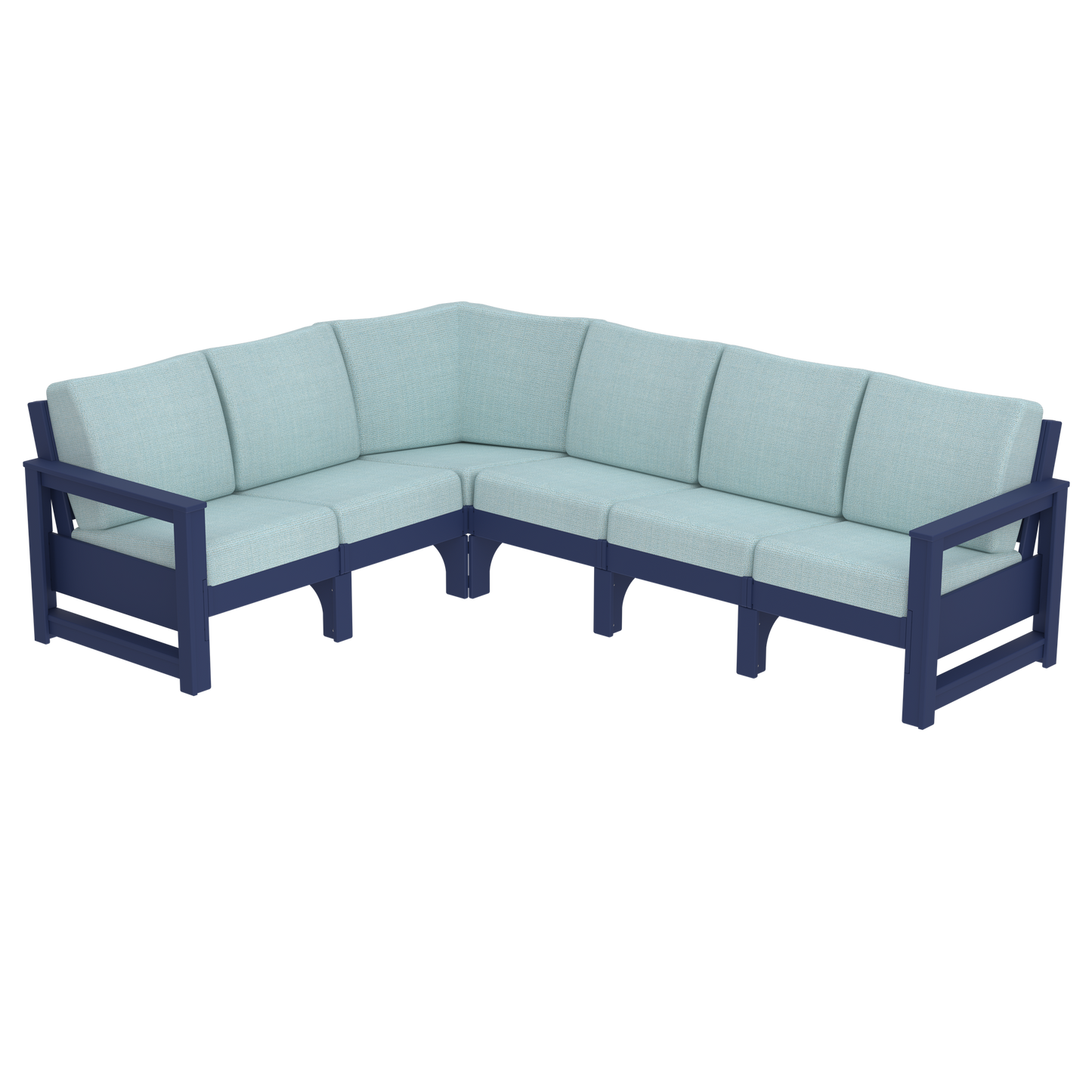 Modern Outdoor 6 Seater Sectional
